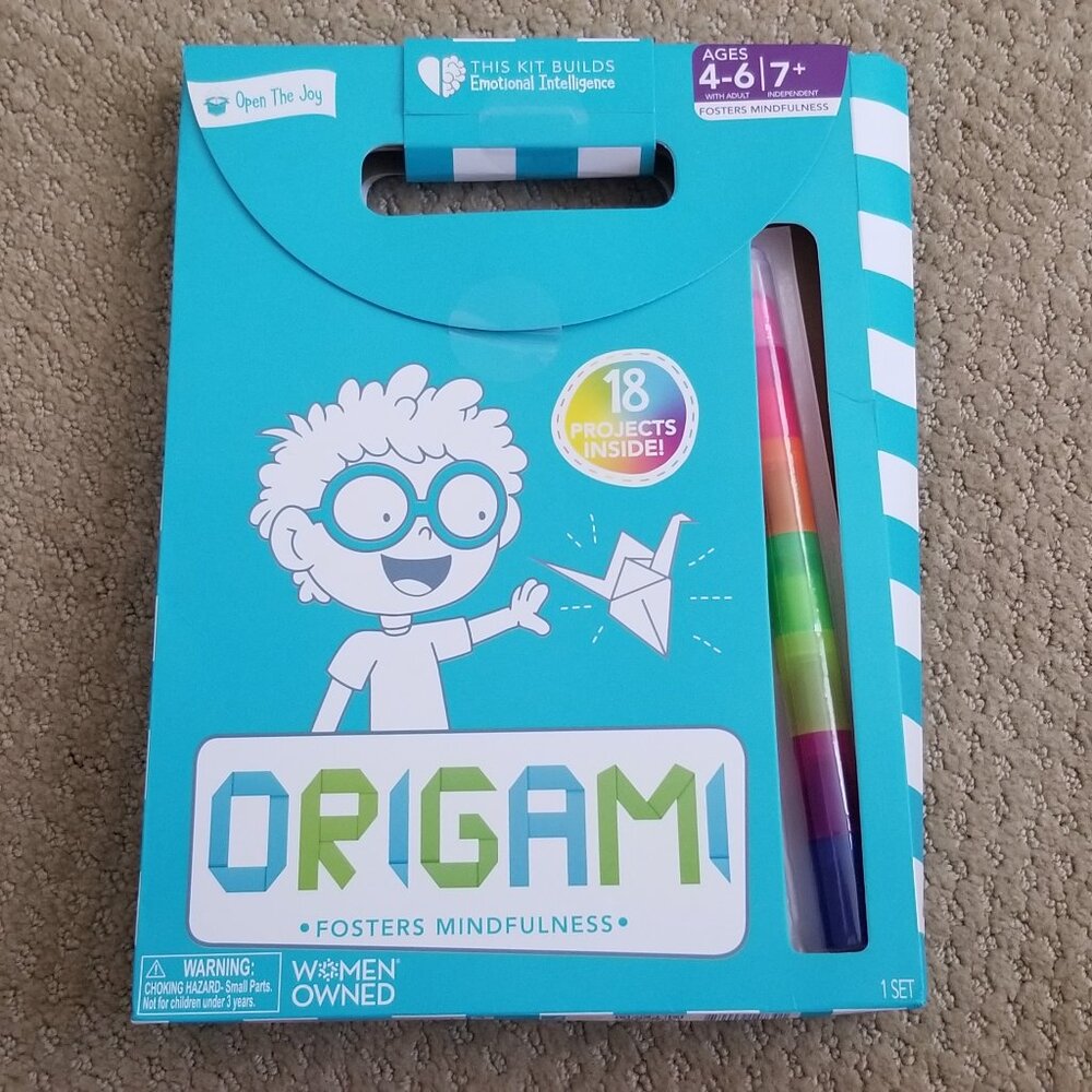 **NEW** Open The Joy Fun With Origami Activity Set